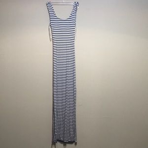 Striped maxi dress
